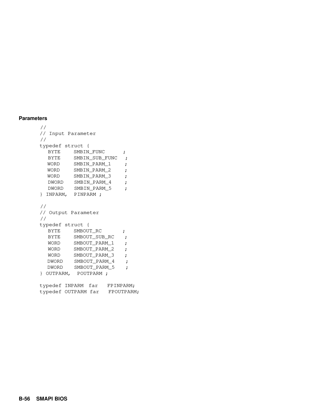 IBM 600 manual Fpinparm 