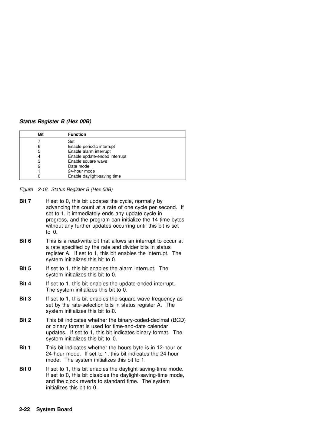 IBM 600 manual Status Register Hex 00B, This Bit Indicates Whether Binary-coded-decimal 