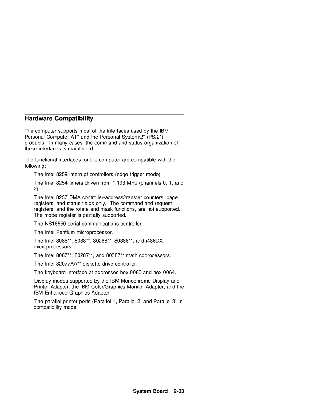 IBM 600 manual Hardware Compatibility 