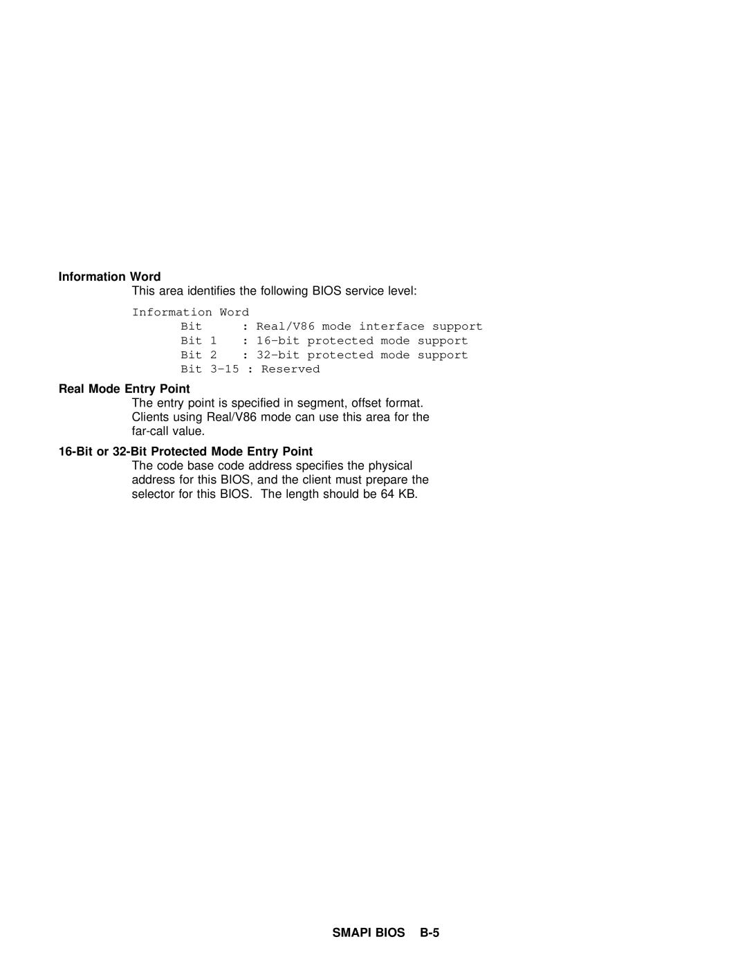 IBM 600 manual Information Word, Entry Point, 16-Bit 