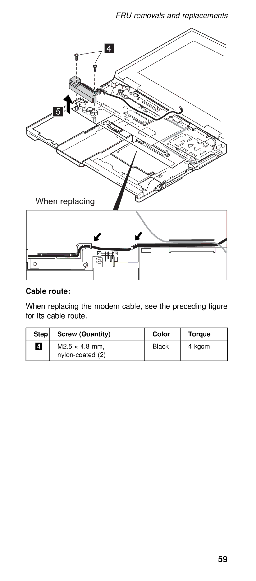 IBM 600X (MT 2646) manual Cable 