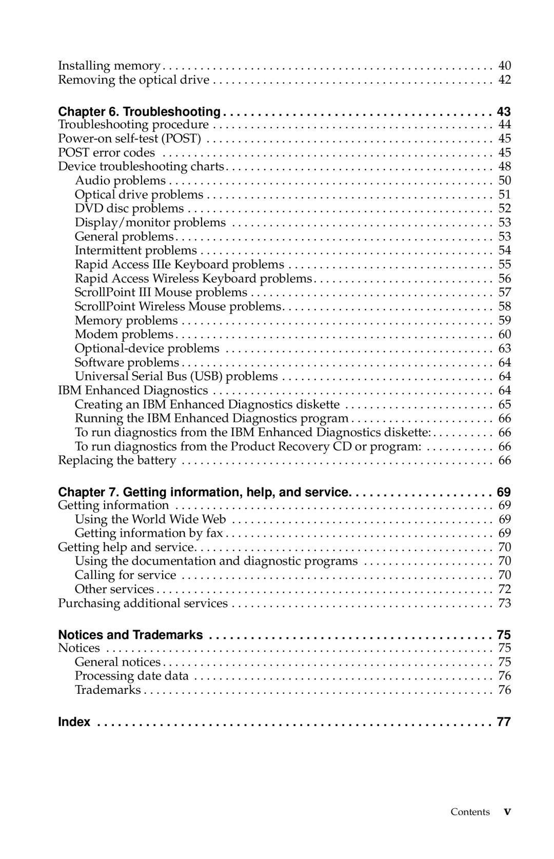 IBM 2283, 6274 manual Index 