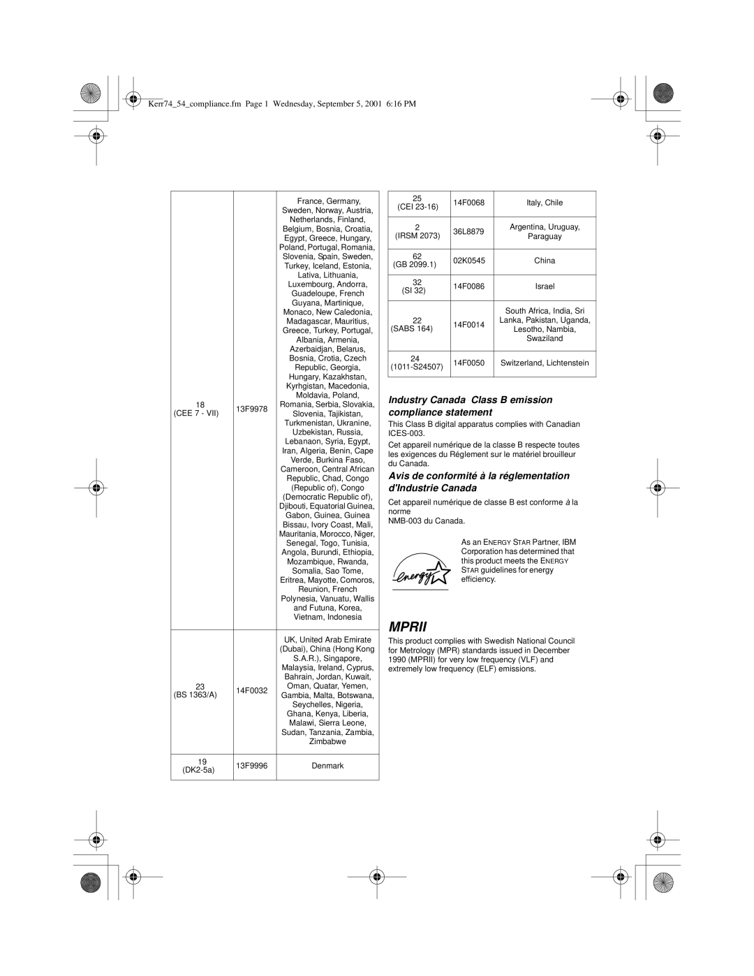 IBM 6331-H1N, 31P6241, 6331-J1N, 31P6240 manual English 