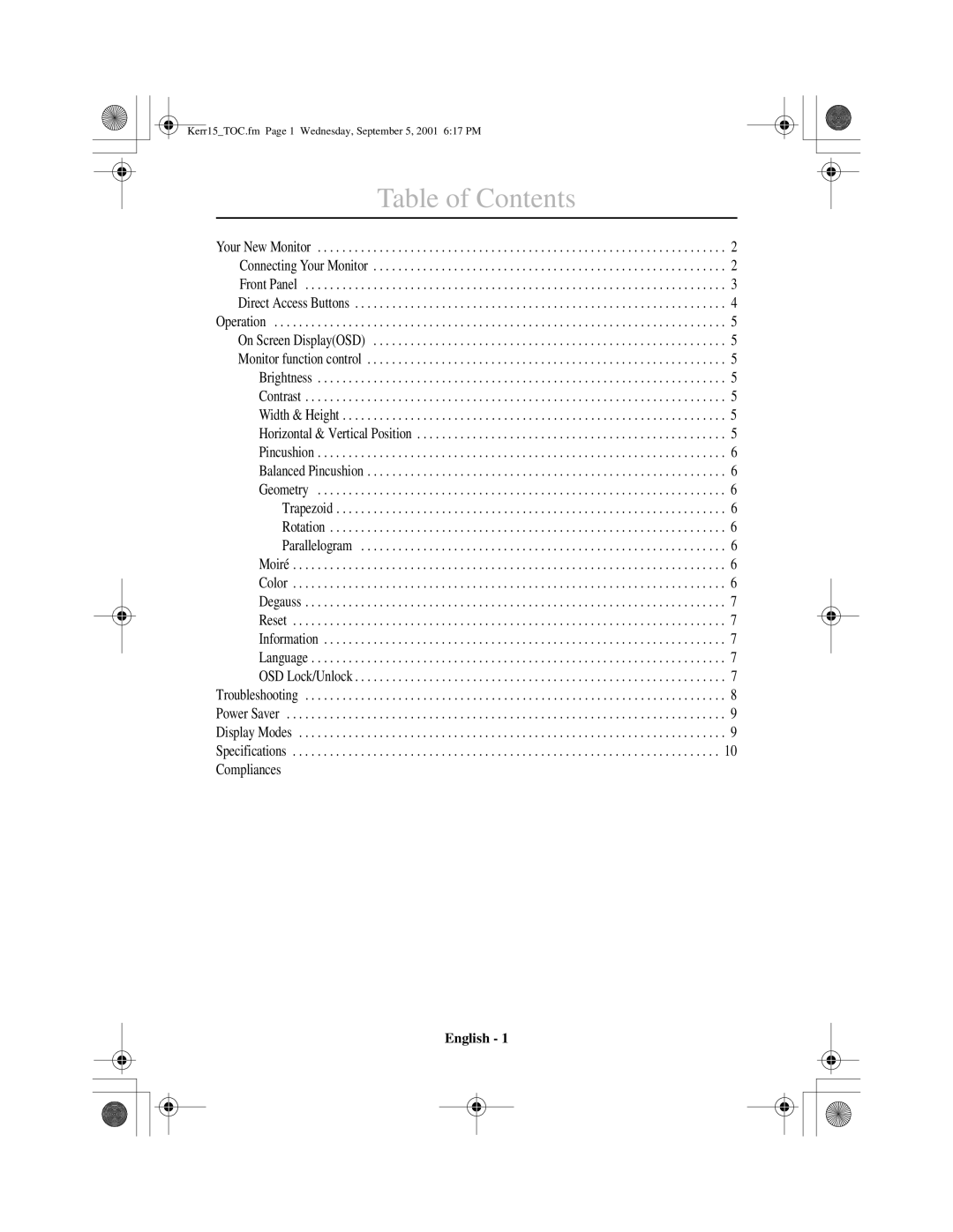 IBM 6331-J1N, 6331-H1N, 31P6241, 31P6240 manual Table of Contents 