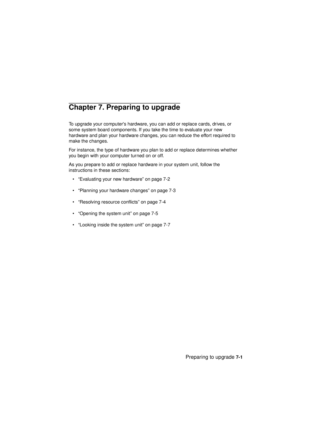 IBM 2194, 6345, 2193 manual Preparing to upgrade 