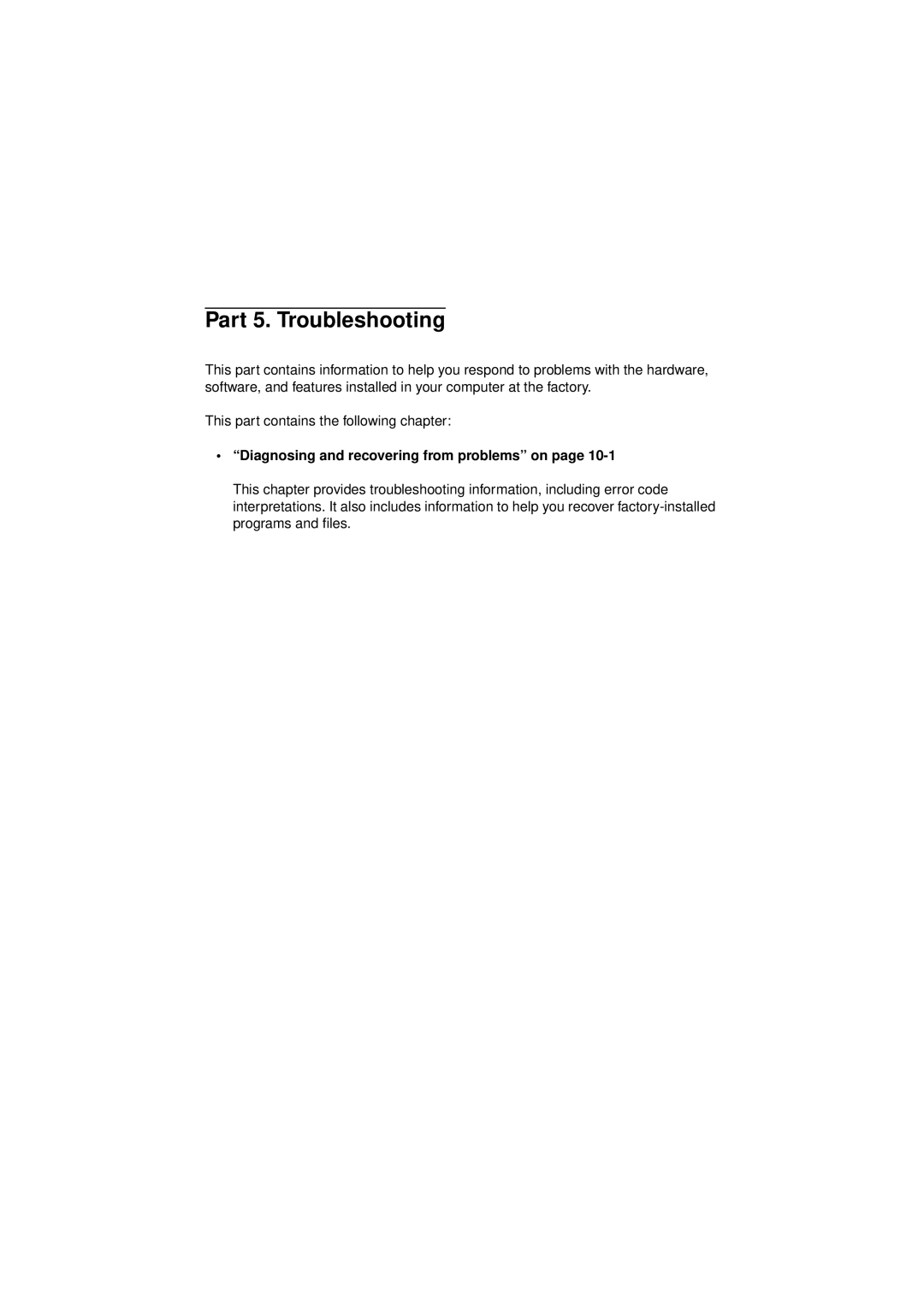 IBM 6345, 2194, 2193 manual Part 5. Troubleshooting, Diagnosing and recovering from problems on 