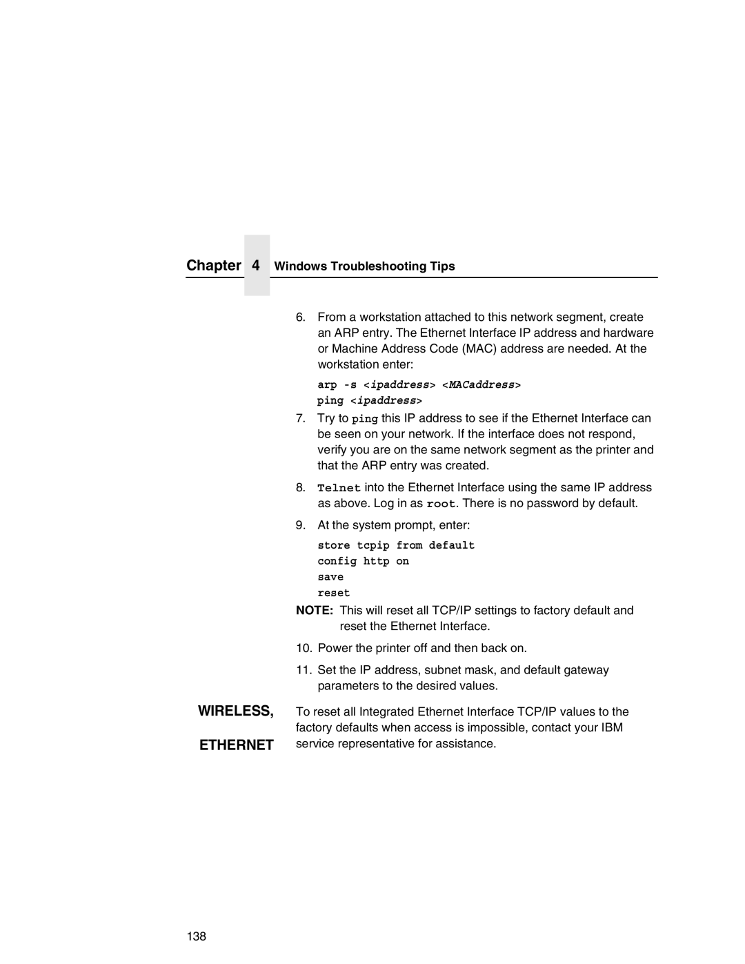 IBM 6500 manual Wireless Ethernet 