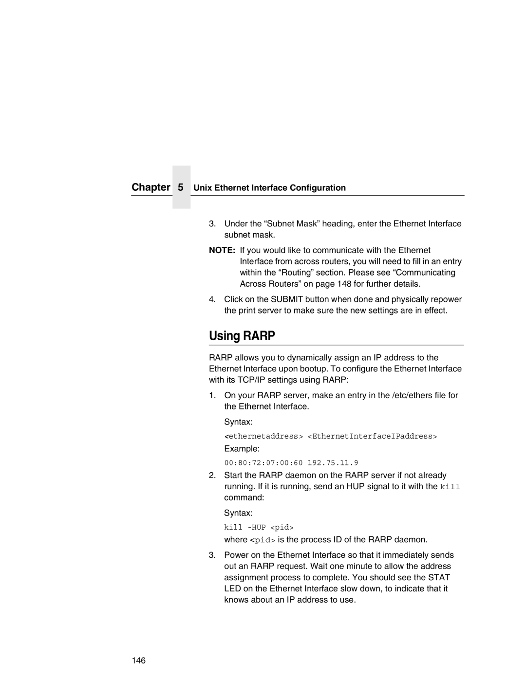 IBM 6500 manual Using Rarp 