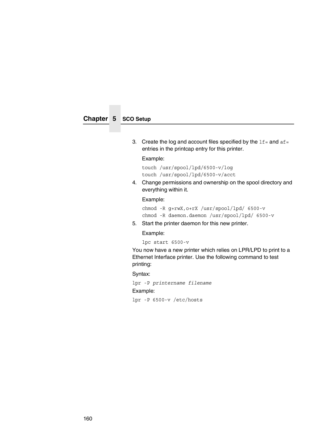 IBM 6500 manual Start the printer daemon for this new printer. Example 