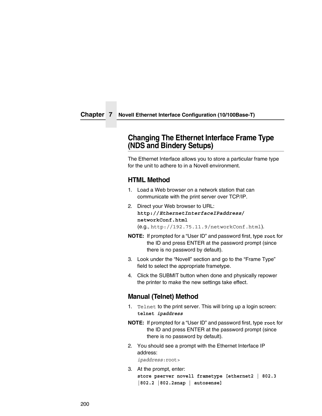 IBM 6500 manual Http//EthernetInterfaceIPaddress/ networkConf.html 