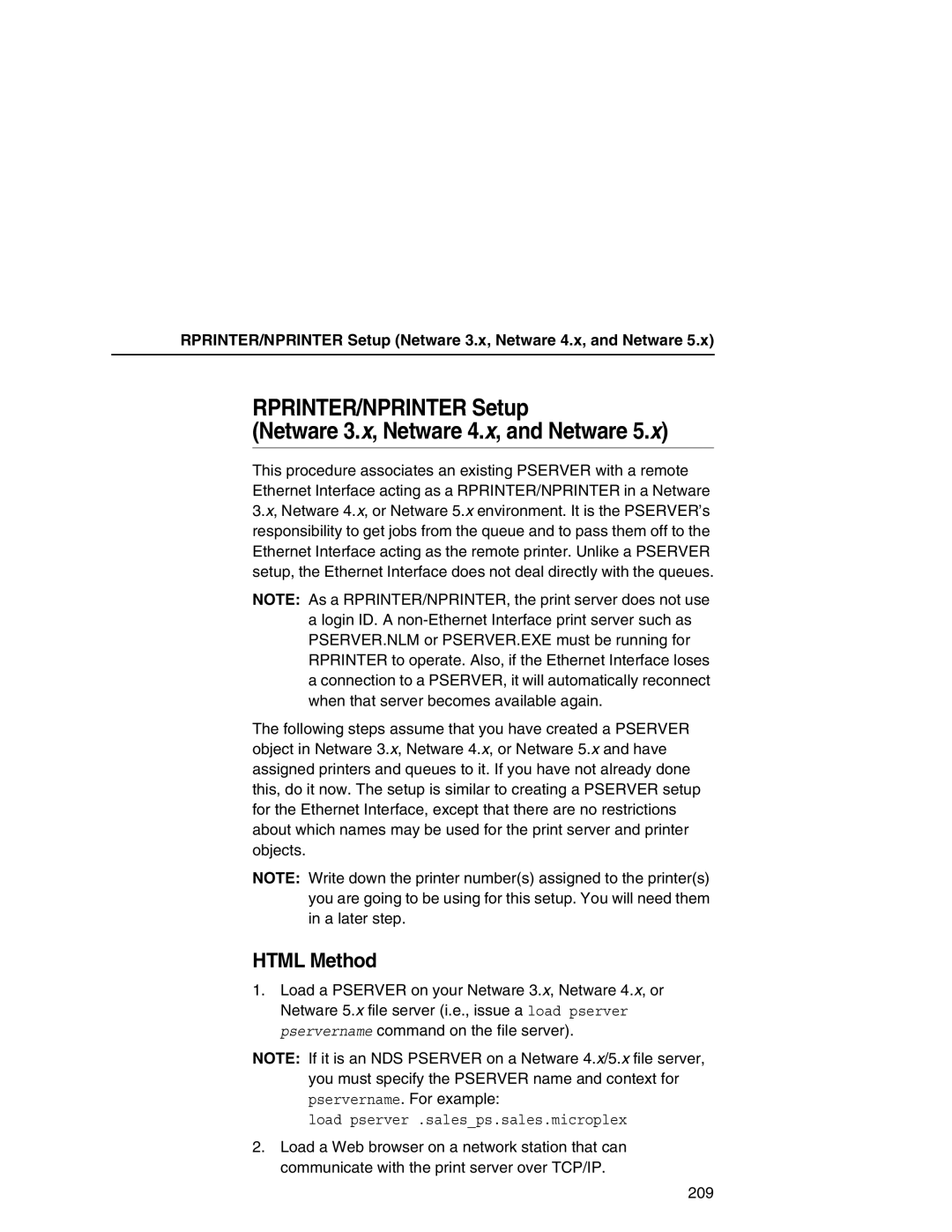 IBM 6500 manual Load pserver .salesps.sales.microplex 