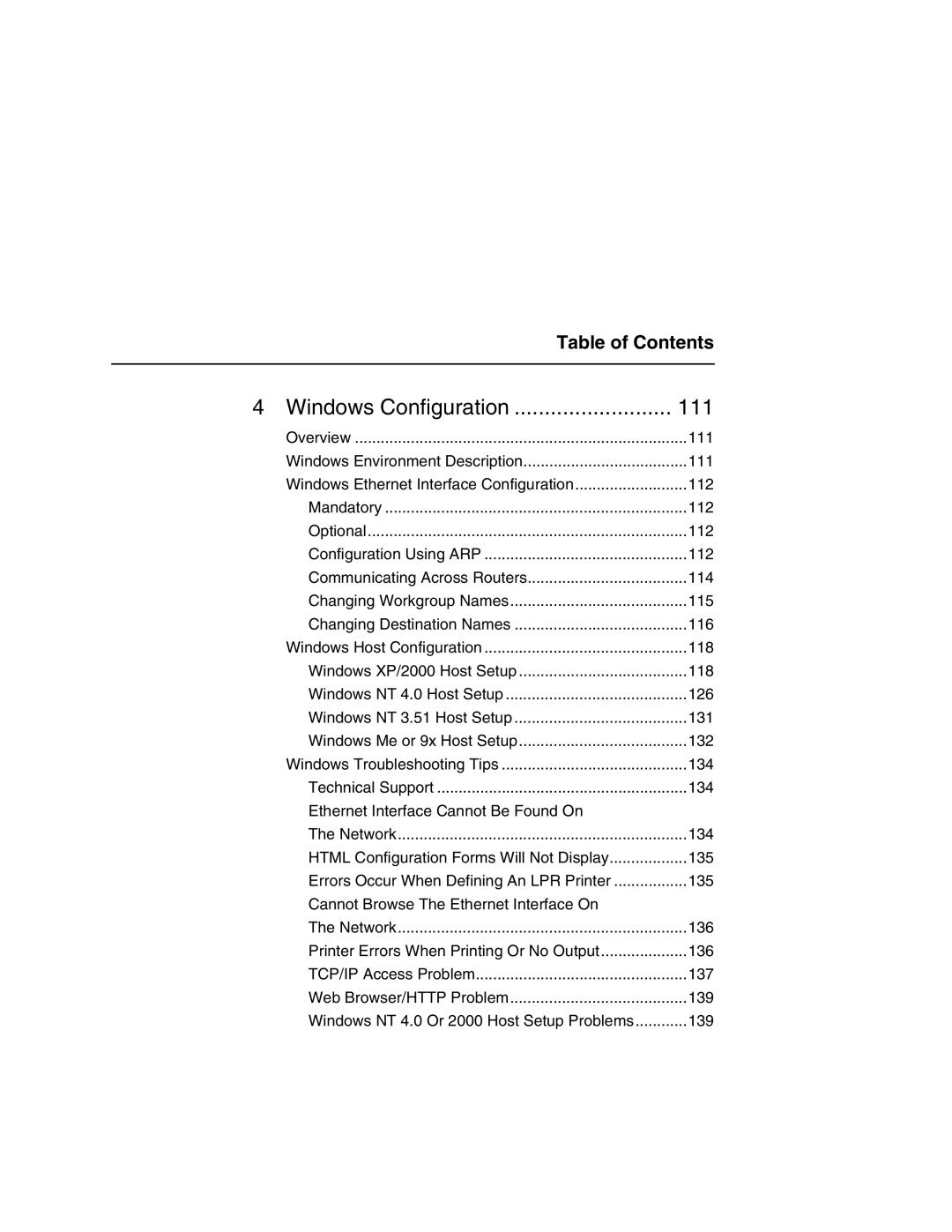 IBM 6500 manual Windows Configuration 