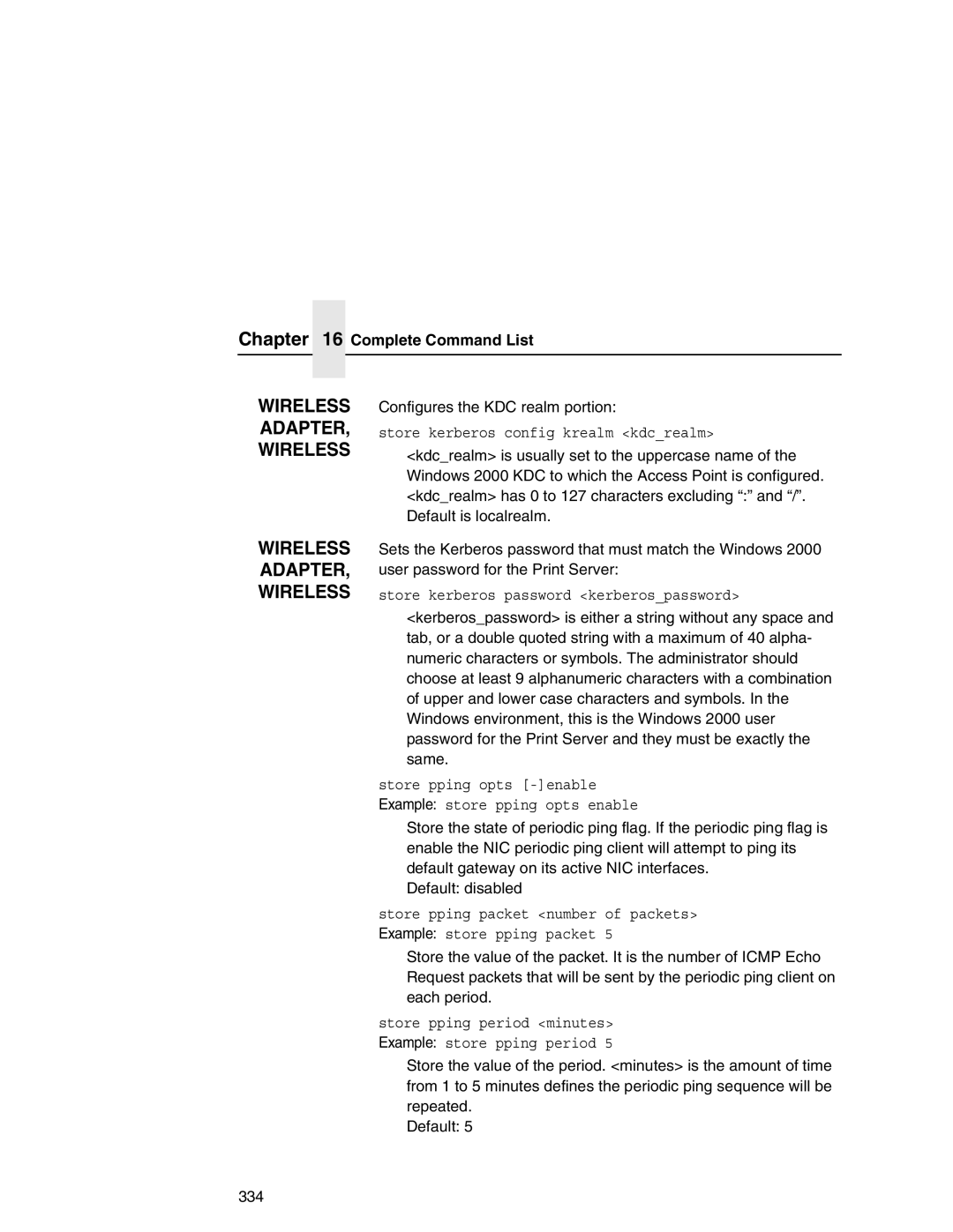 IBM 6500 manual Configures the KDC realm portion 