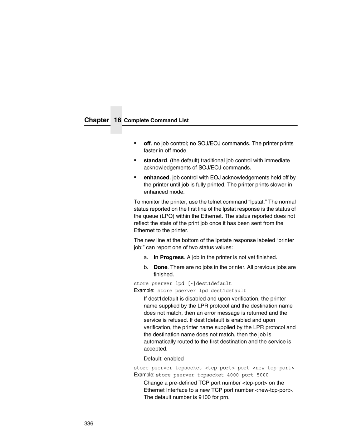 IBM 6500 manual Complete Command List 