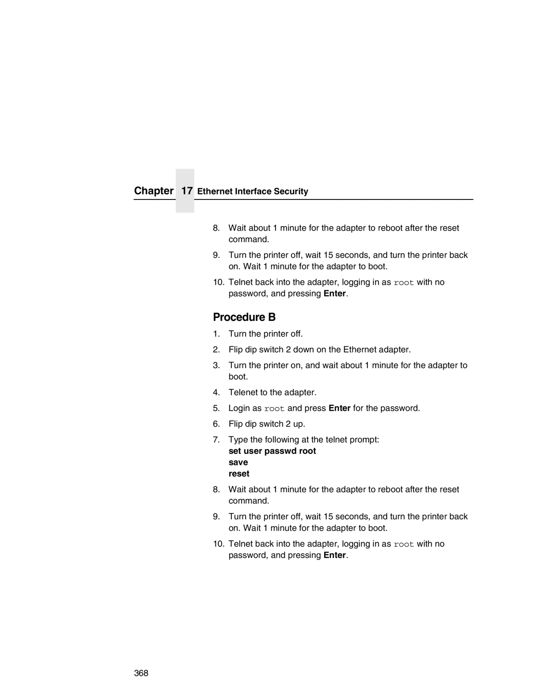 IBM 6500 manual Procedure B 