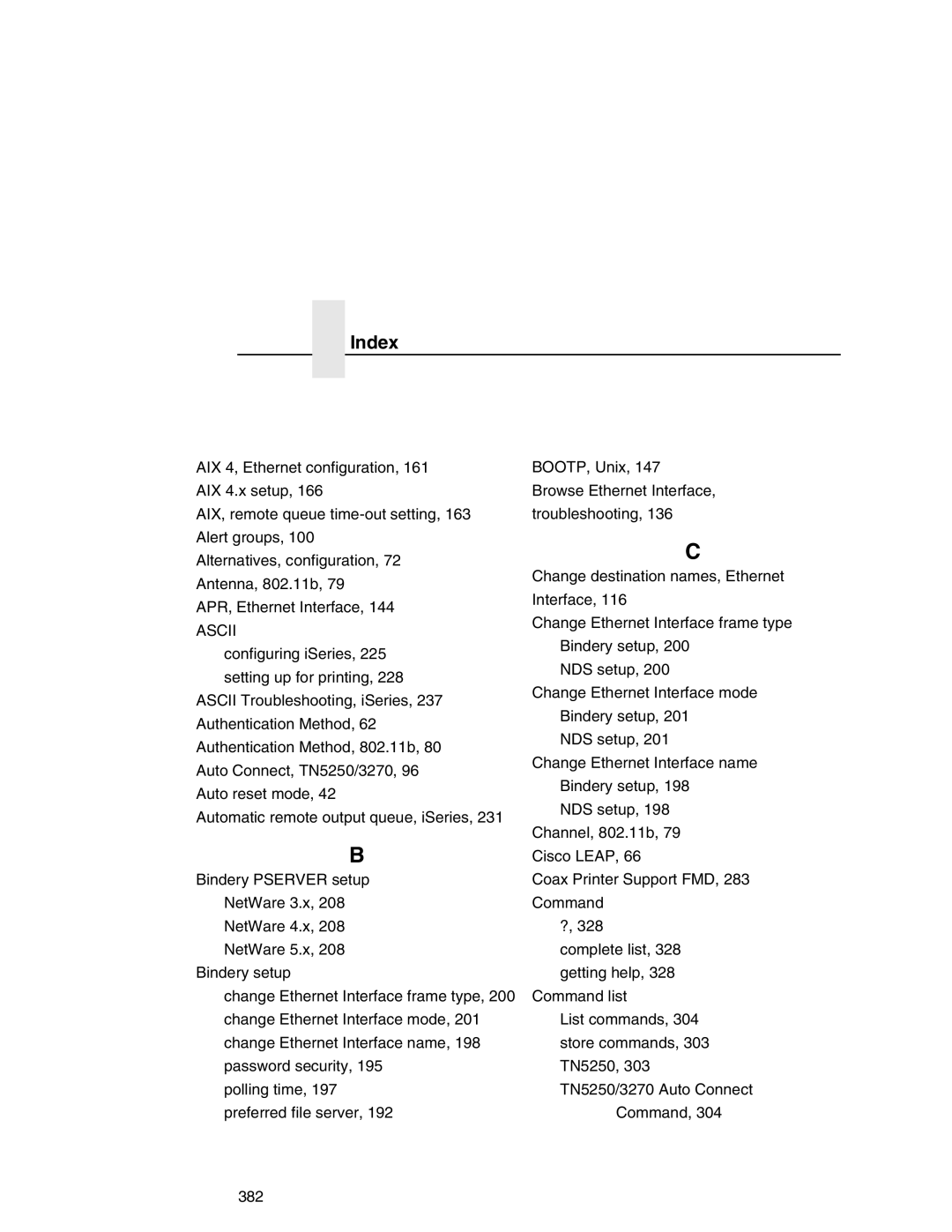 IBM 6500 manual Index, Ascii 