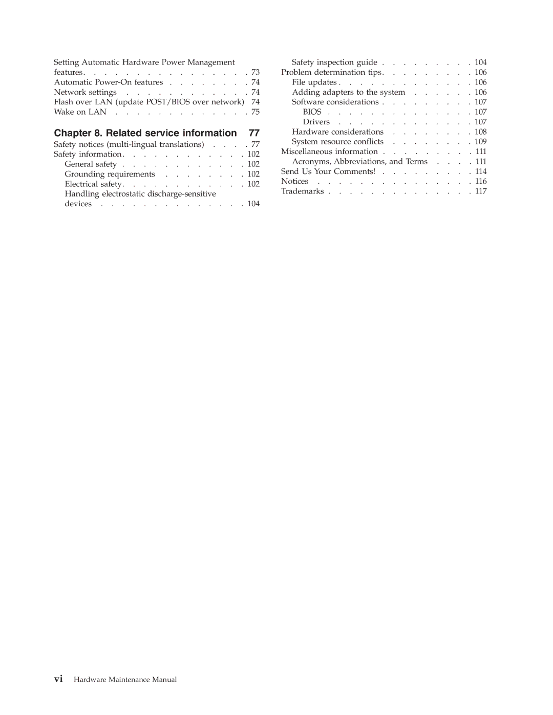 IBM 6643, 2179 manual Related service information 