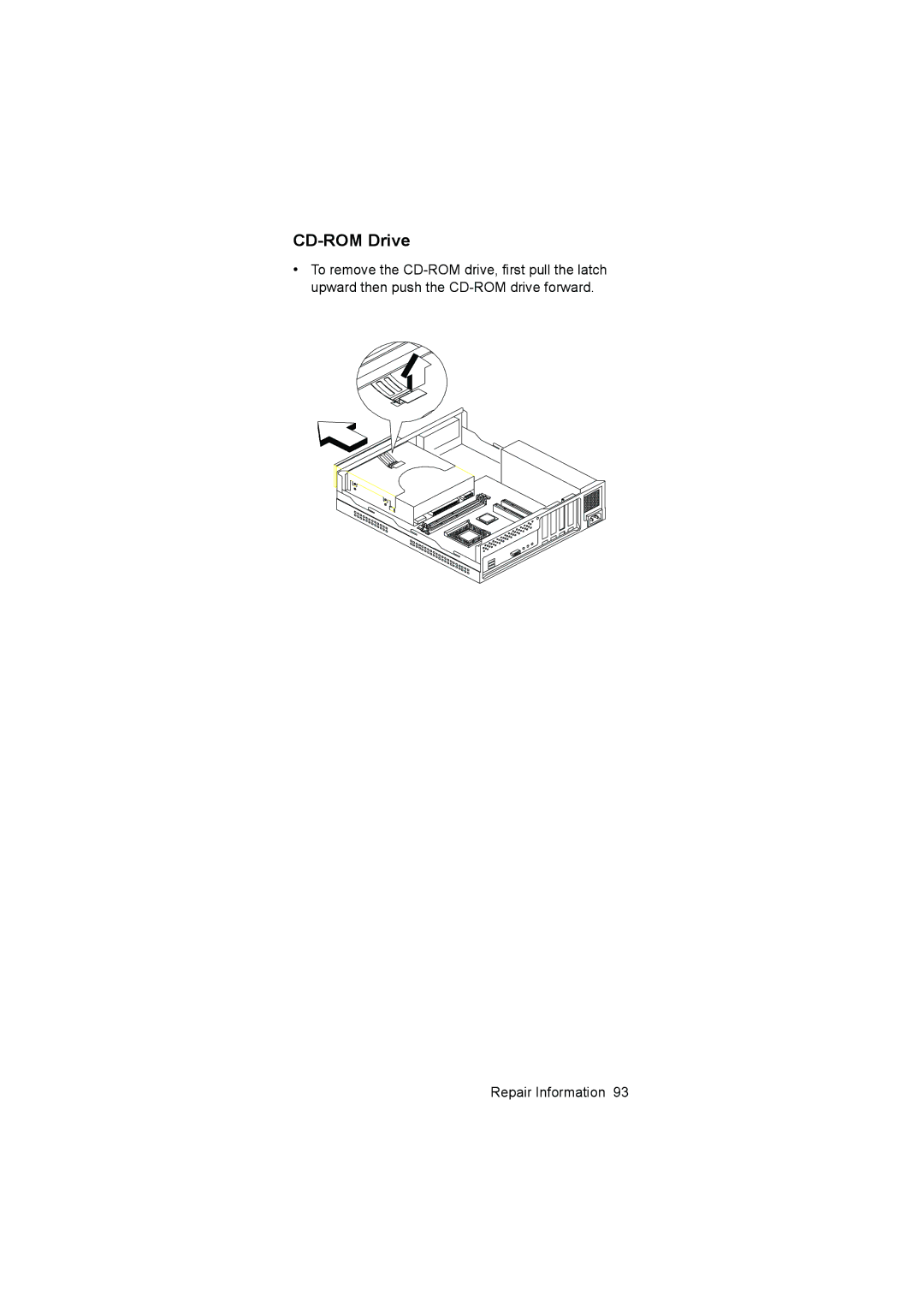 IBM 6646, 6645, 6644 manual CD-ROM Drive 