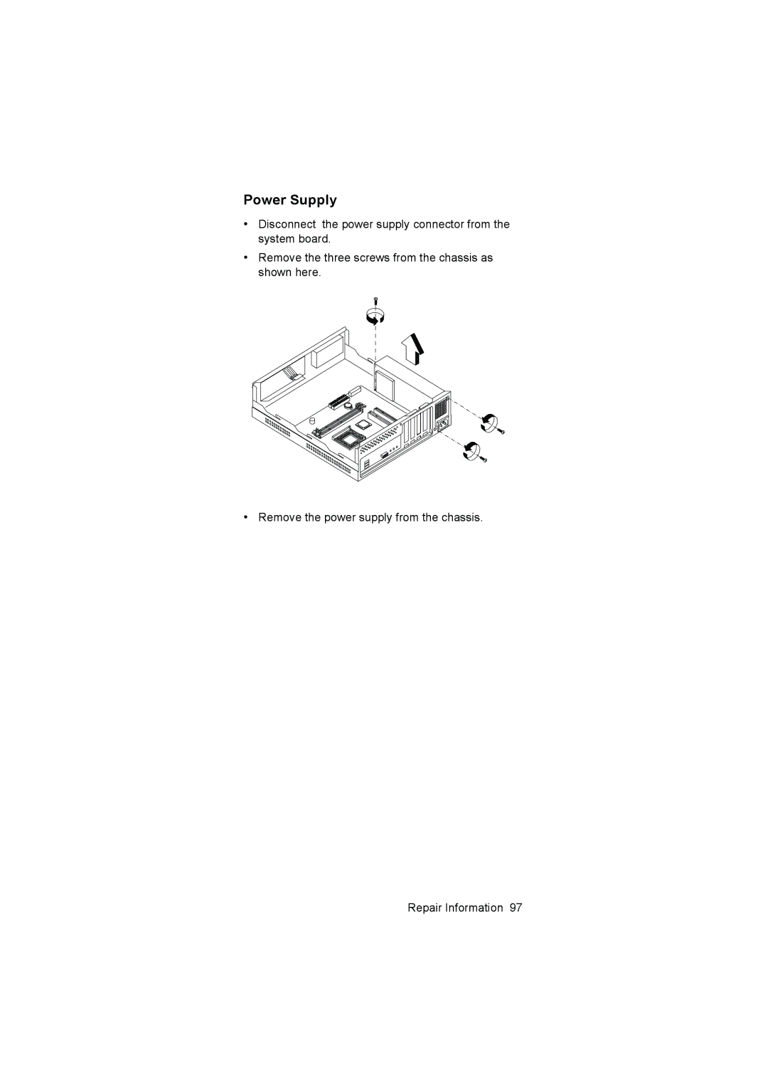 IBM 6645, 6644, 6646 manual Power Supply 