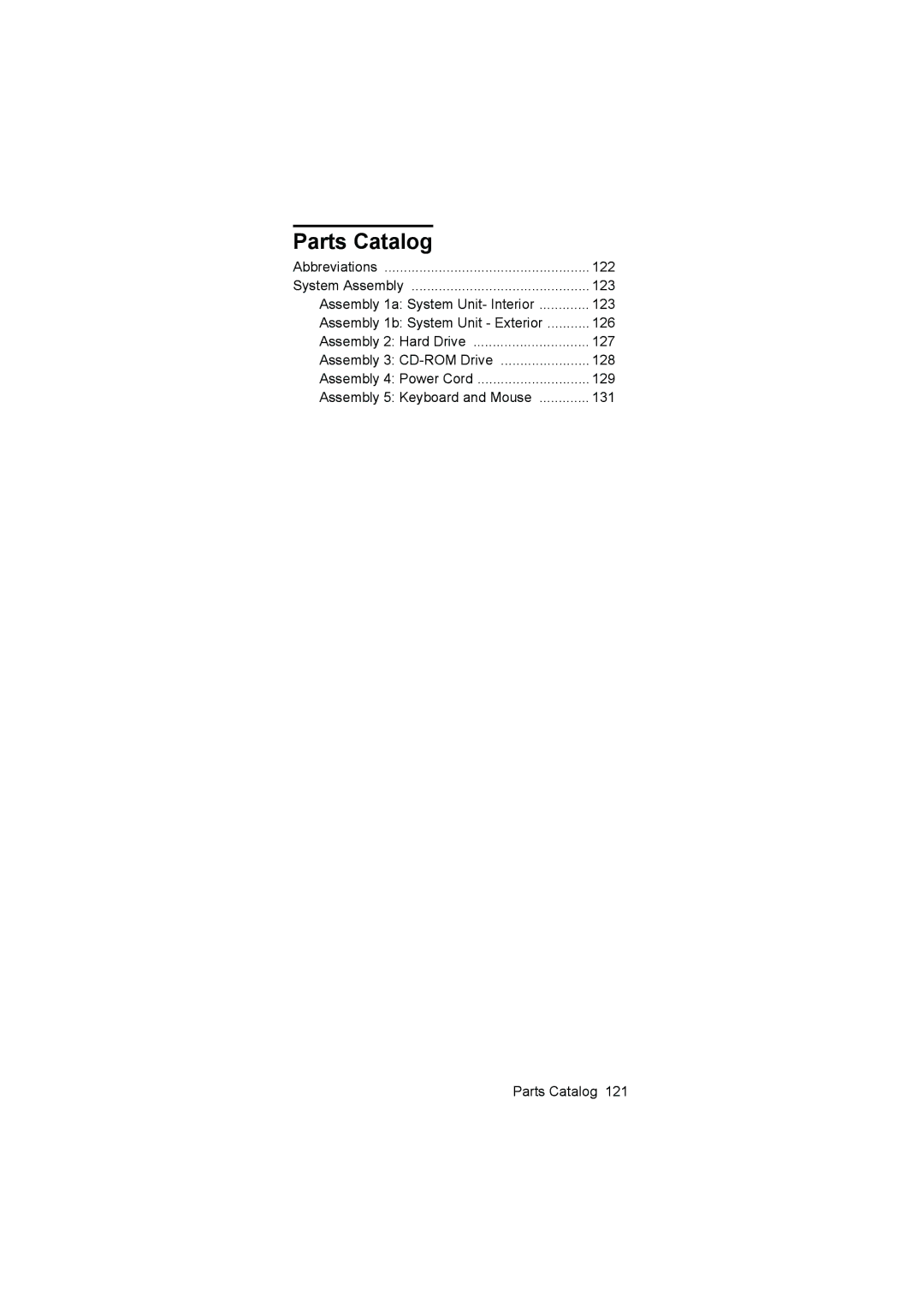 IBM 6645, 6644, 6646 manual Parts Catalog 