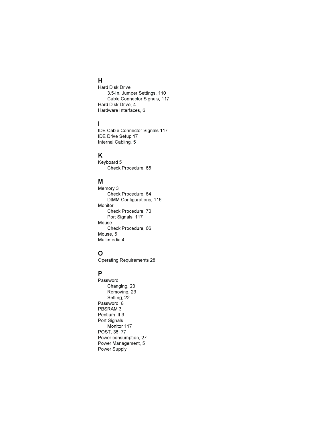 IBM 6646, 6645, 6644 manual Pbsram 