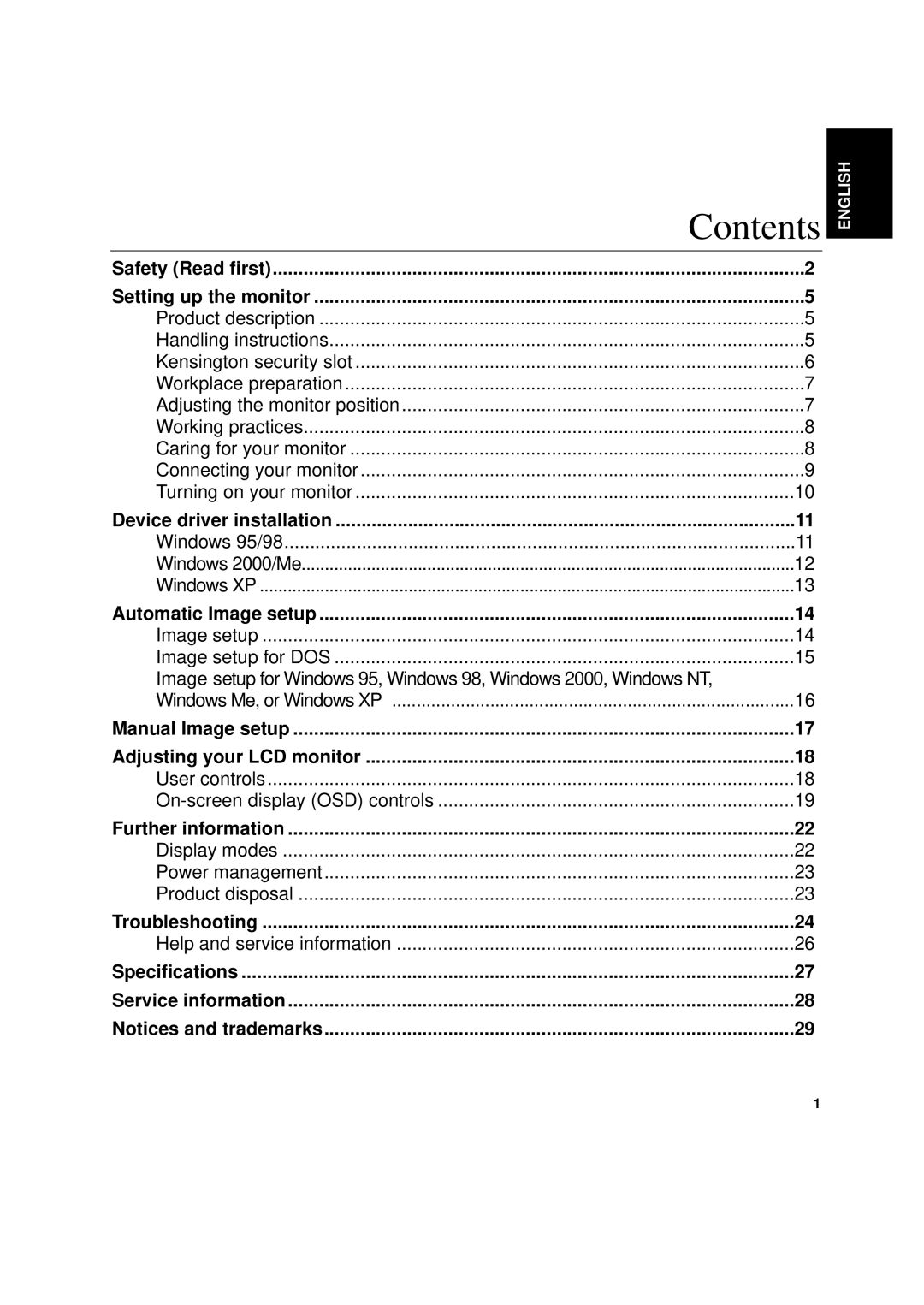 IBM 6734-AG9, 6734-AB9 manual Contents 