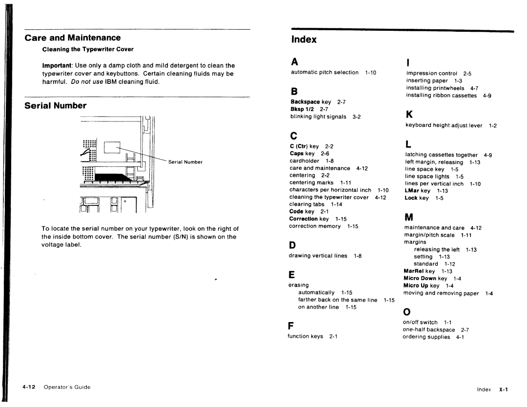 IBM 6782 manual 