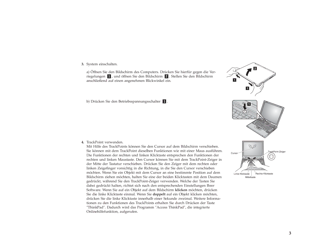 IBM 67P4579 manual Onlinehilfefunktion, aufgerufen 