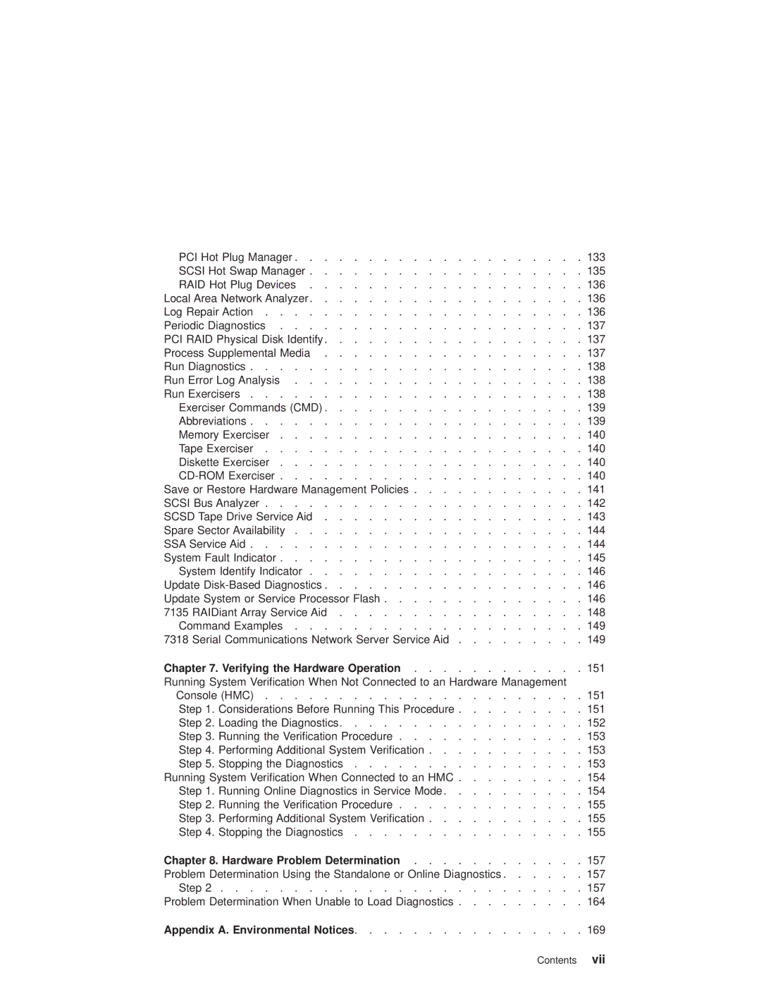 IBM 6.00E+04, 6C4 manual Verifying the Hardware Operation, Hardware Problem Determination 