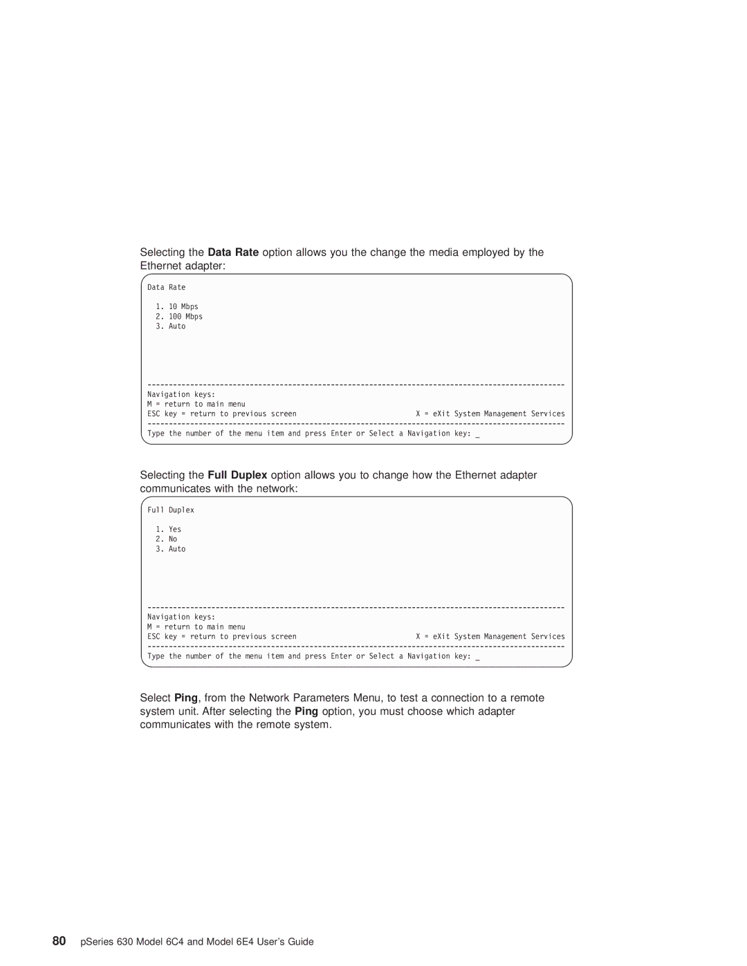 IBM 6.00E+04 manual PSeries 630 Model 6C4 and Model 6E4 Users Guide 