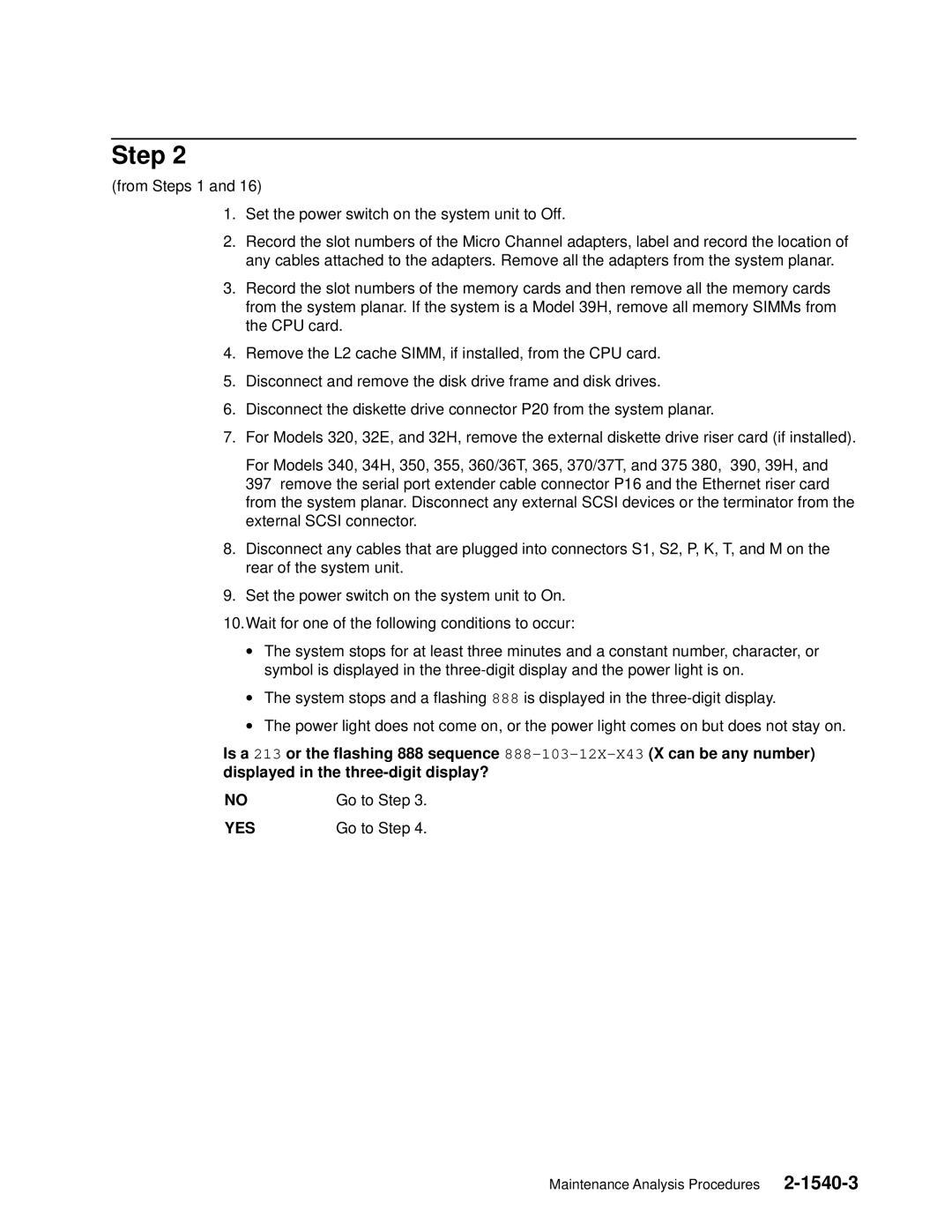 IBM 7012 manual Yes 