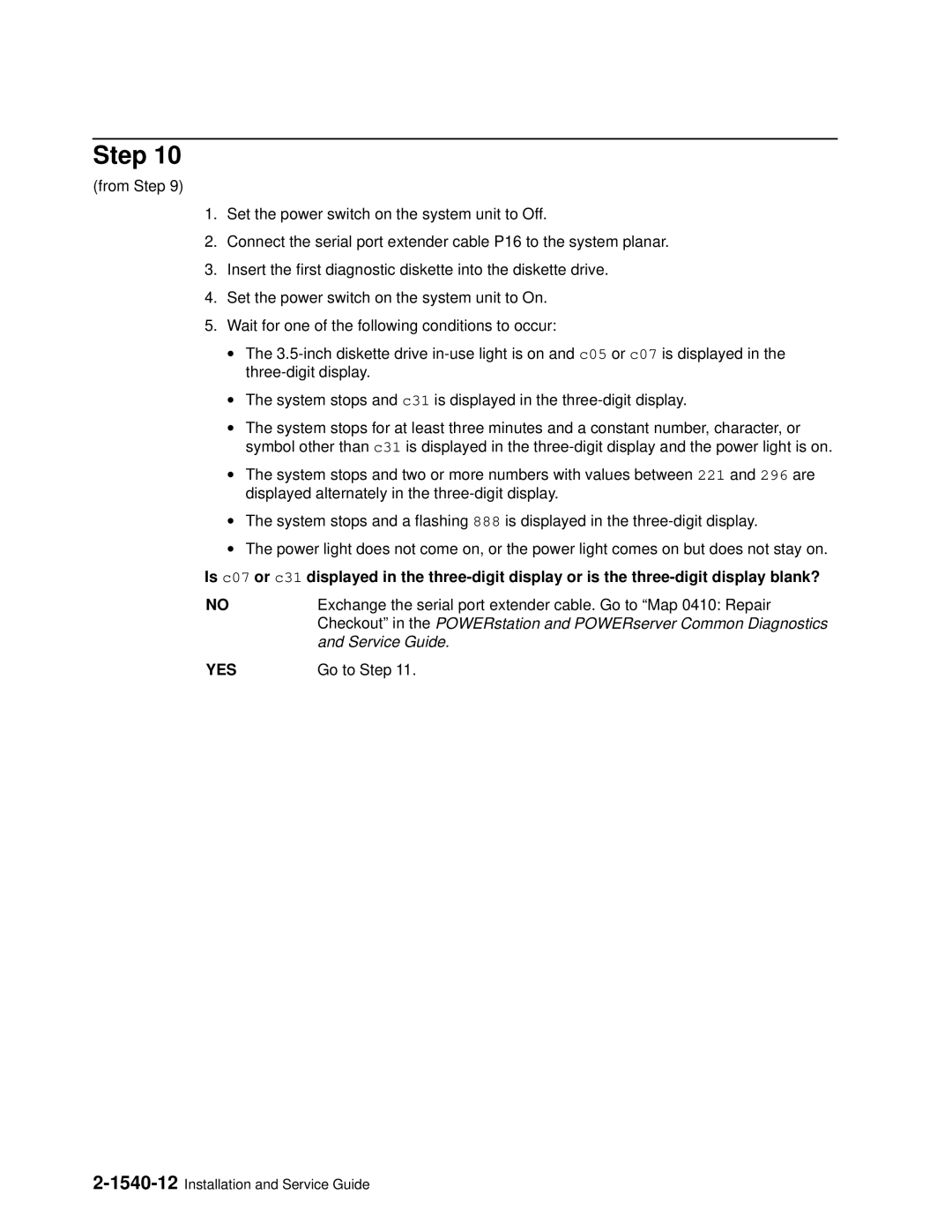 IBM 7012 manual Service Guide 