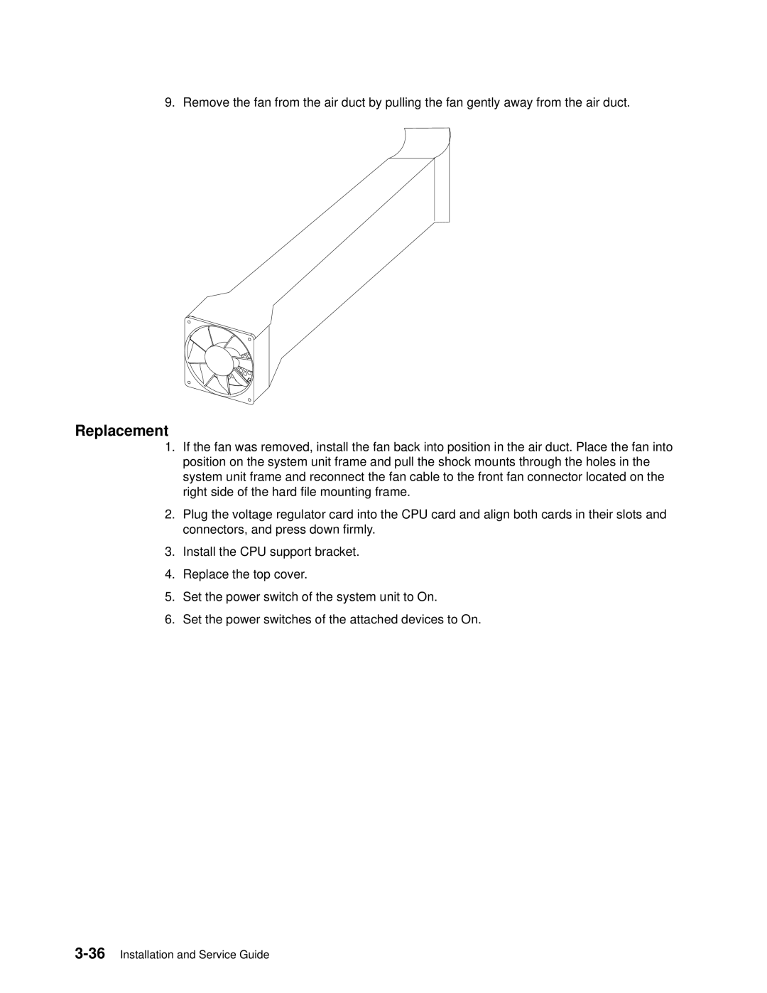 IBM 7012 manual Replacement 