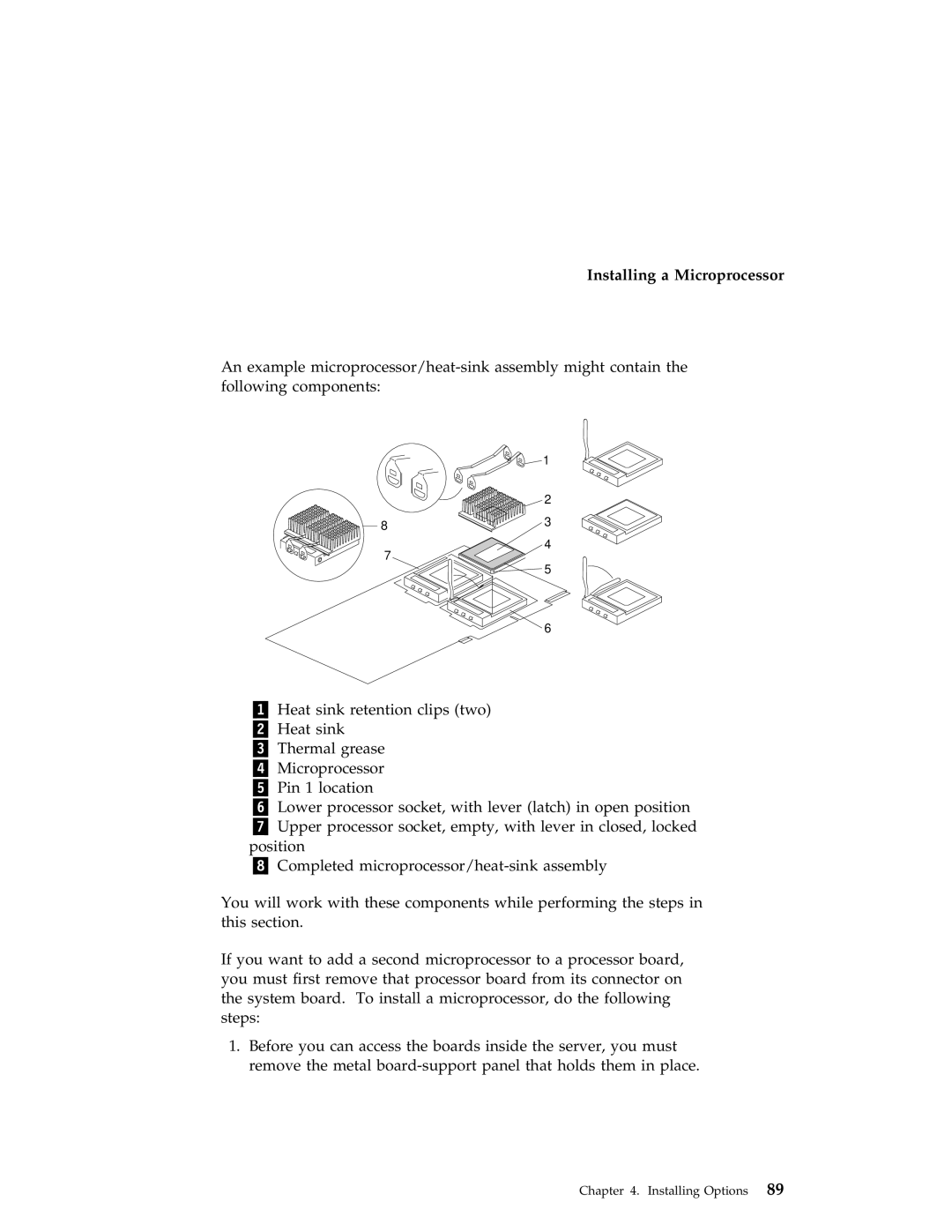 IBM 704 manual Installing a Microprocessor 