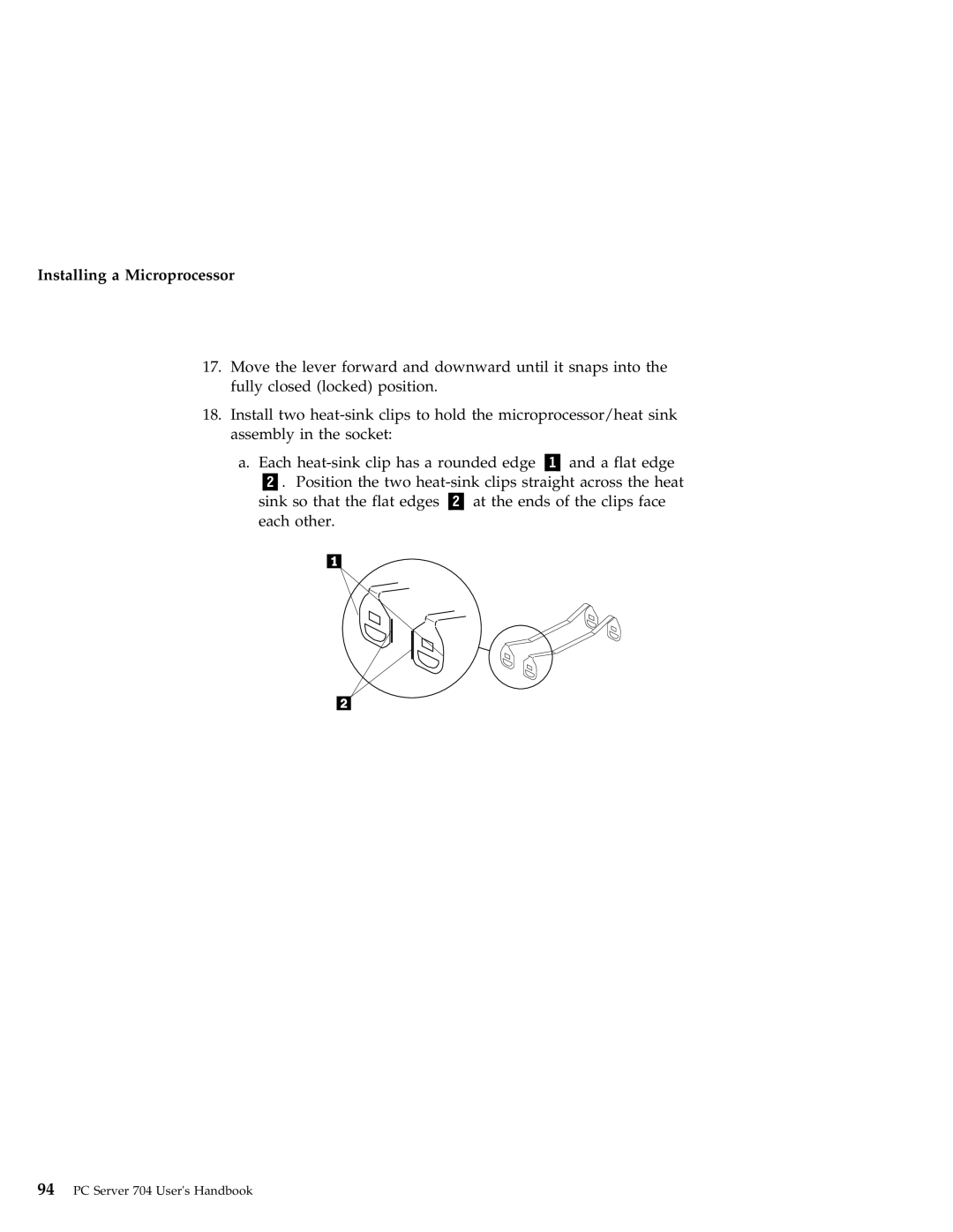 IBM 704 manual Installing a Microprocessor 