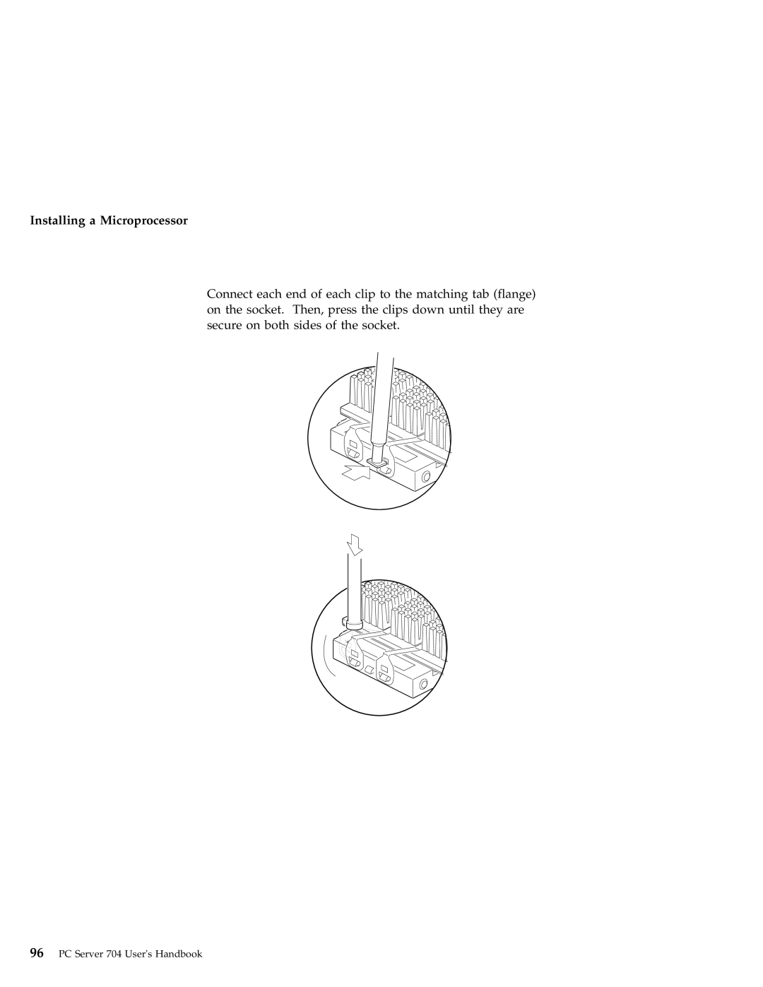 IBM 704 manual Installing a Microprocessor 