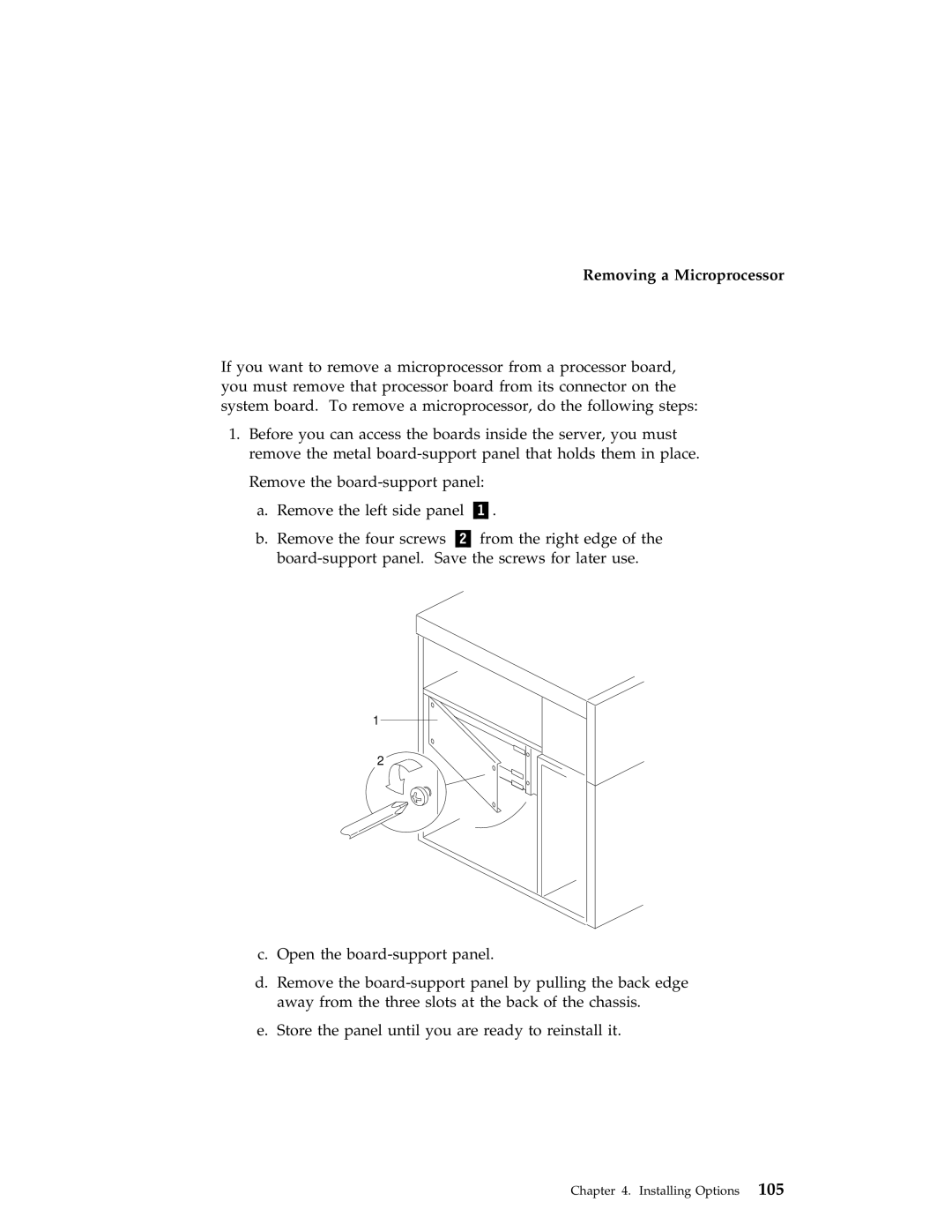 IBM 704 manual Removing a Microprocessor 