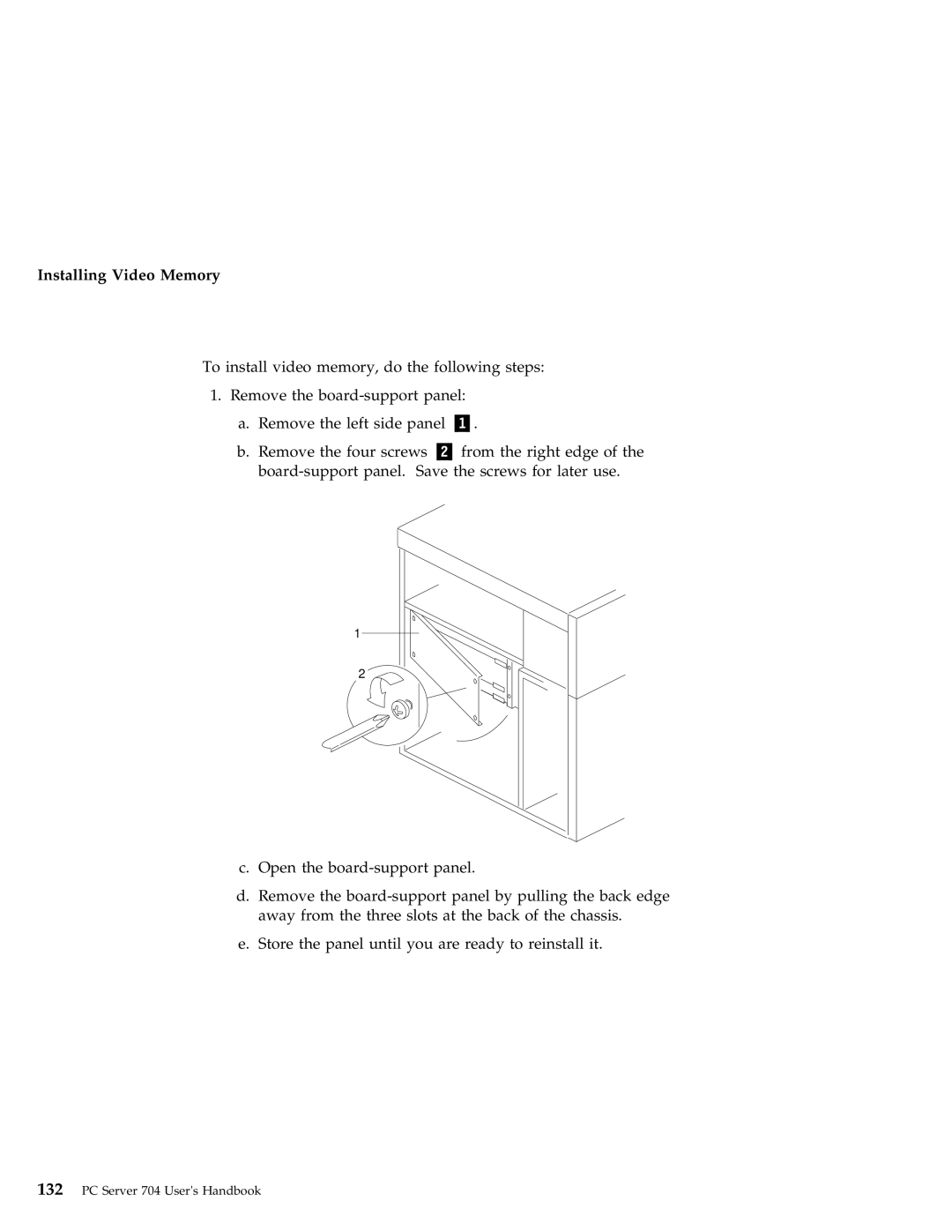 IBM 704 manual Installing Video Memory 