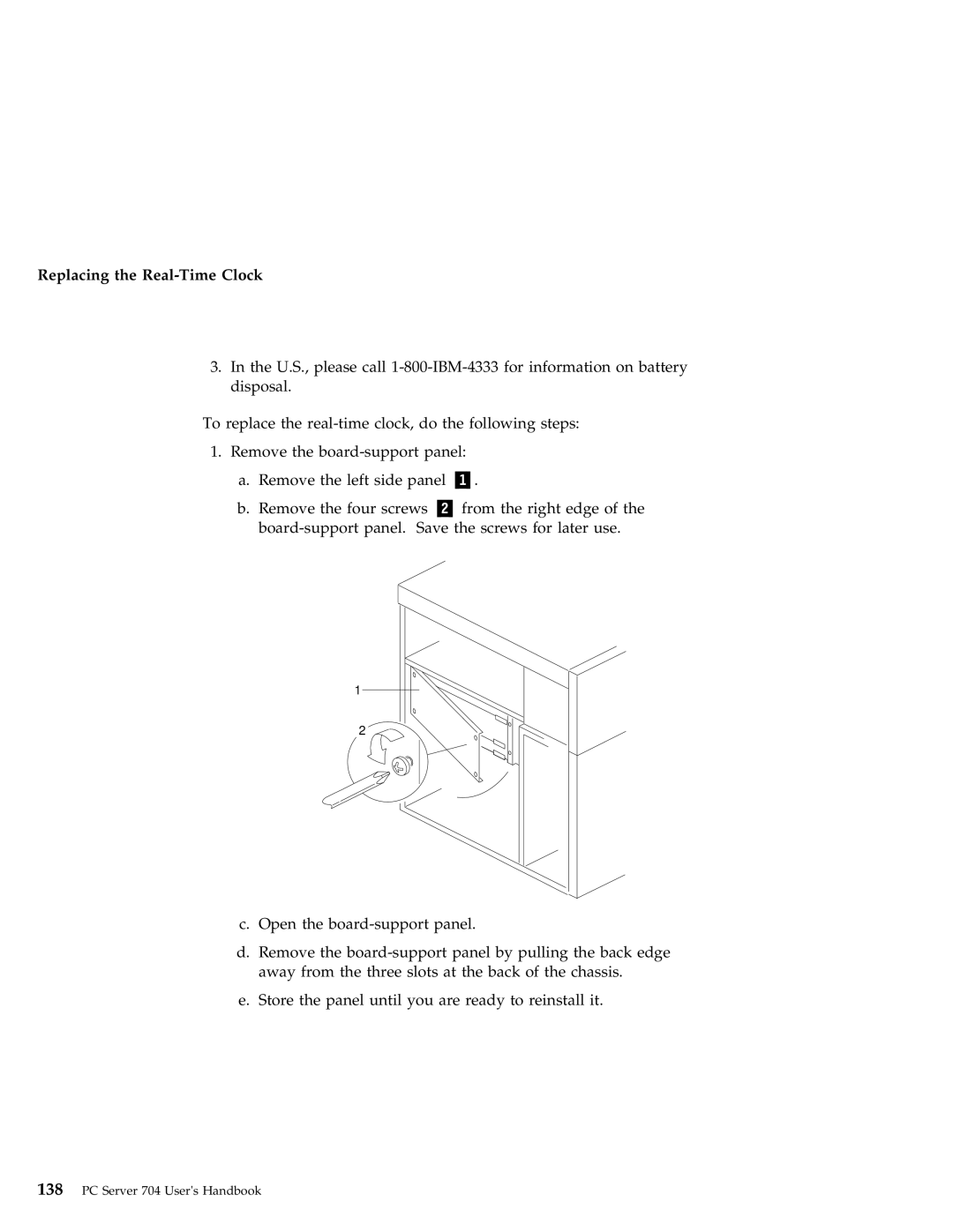 IBM 704 manual Replacing the Real-Time Clock 