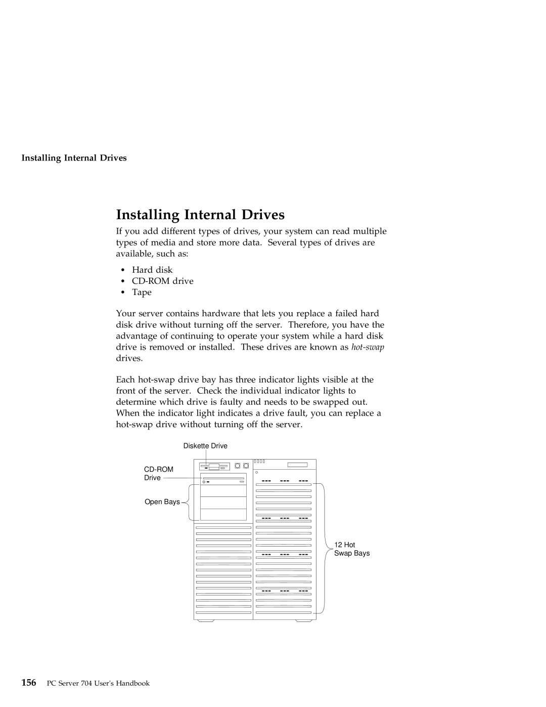 IBM 704 manual Installing Internal Drives 