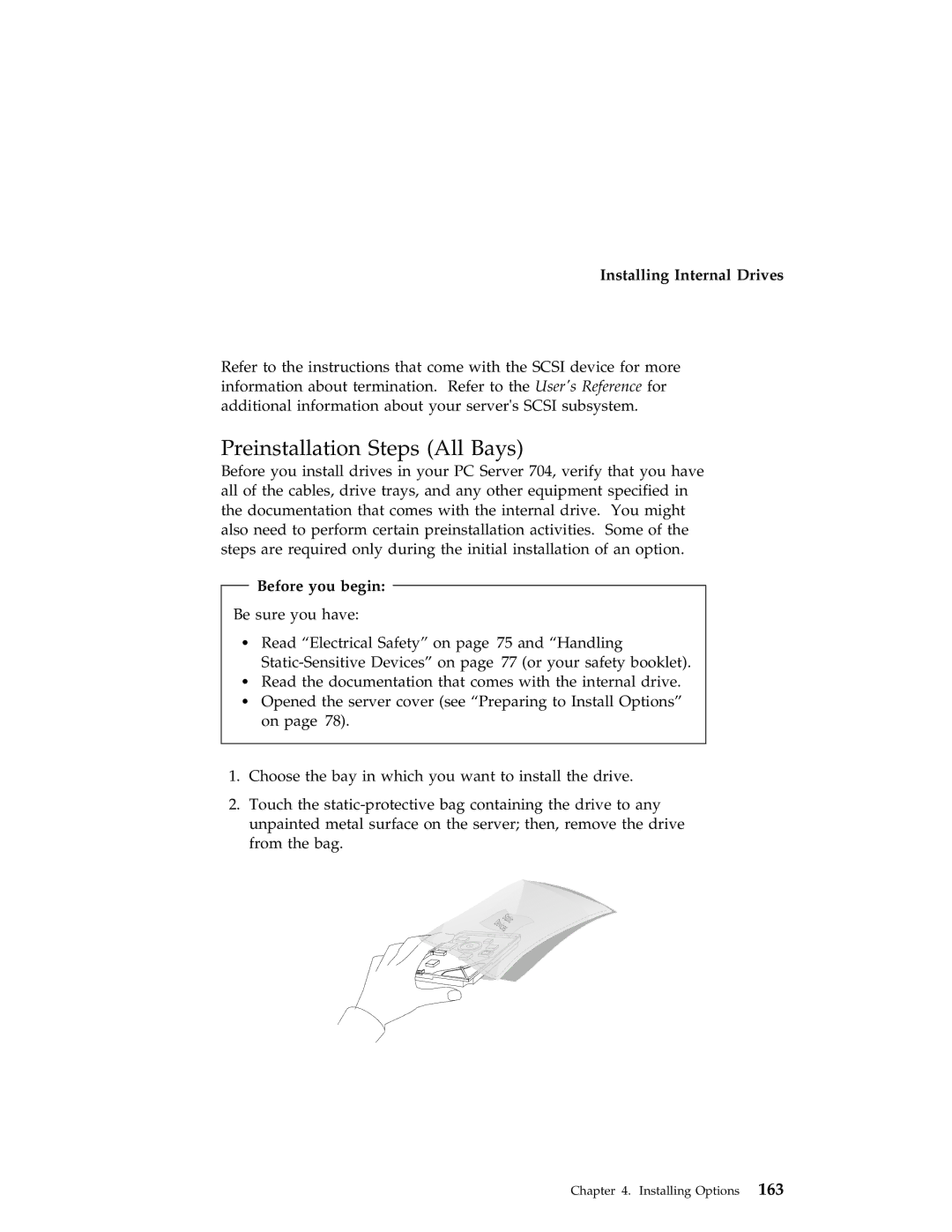 IBM 704 manual Preinstallation Steps All Bays, Before you begin 