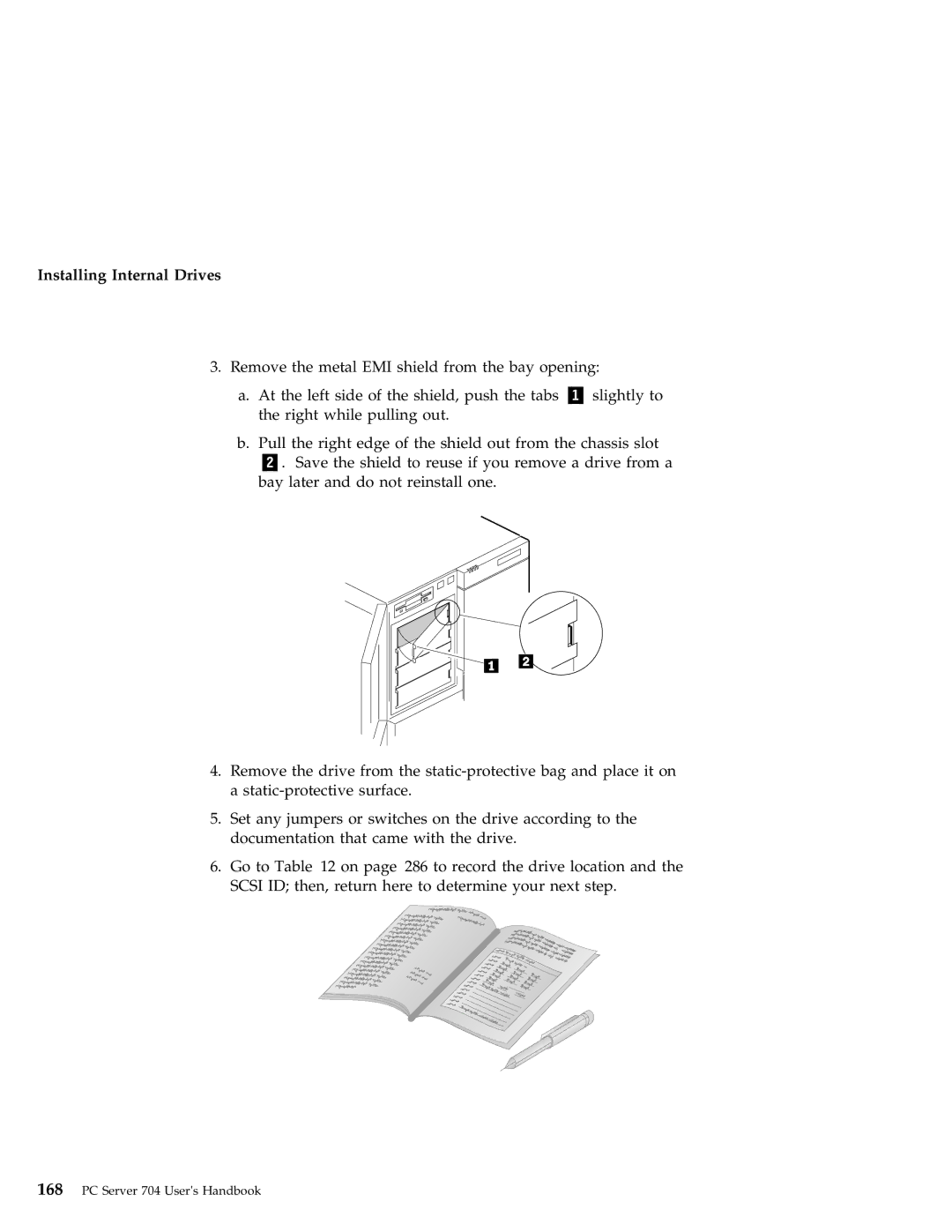 IBM 704 manual Installing Internal Drives 