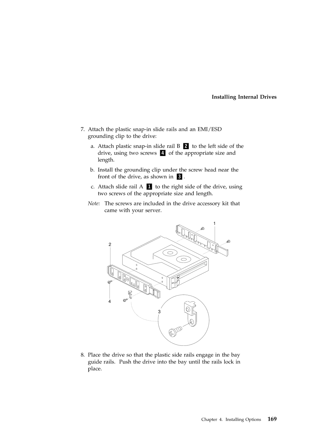 IBM 704 manual Installing Internal Drives 