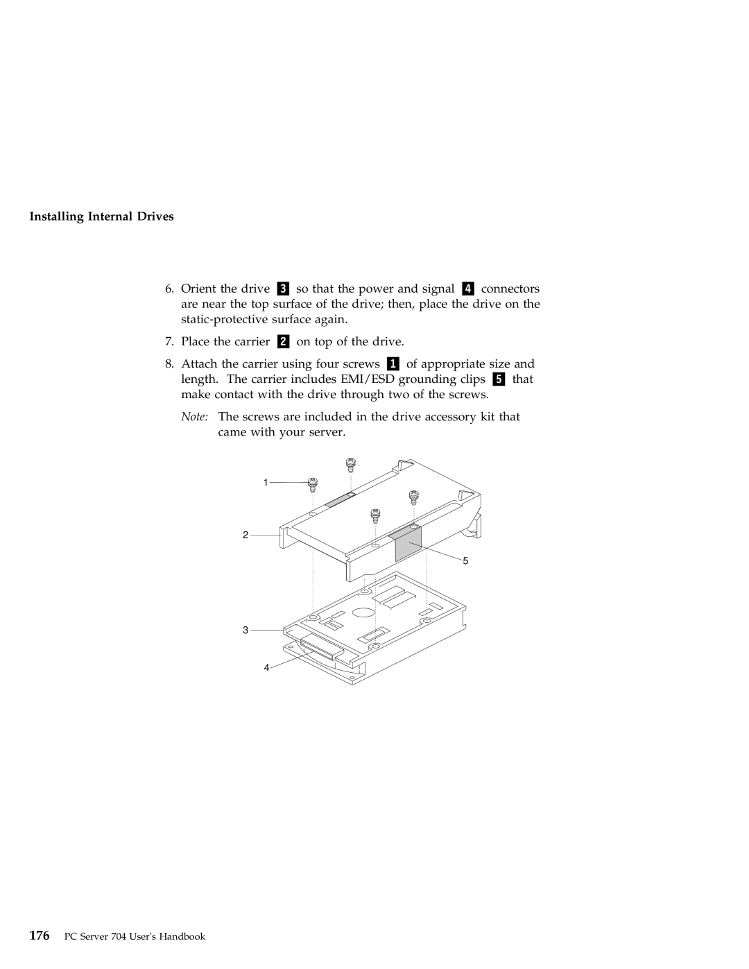 IBM 704 manual Installing Internal Drives 