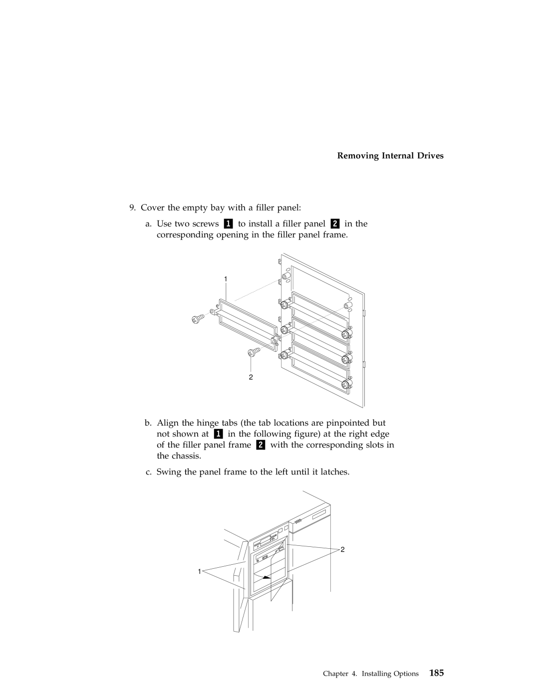 IBM 704 manual Removing Internal Drives 