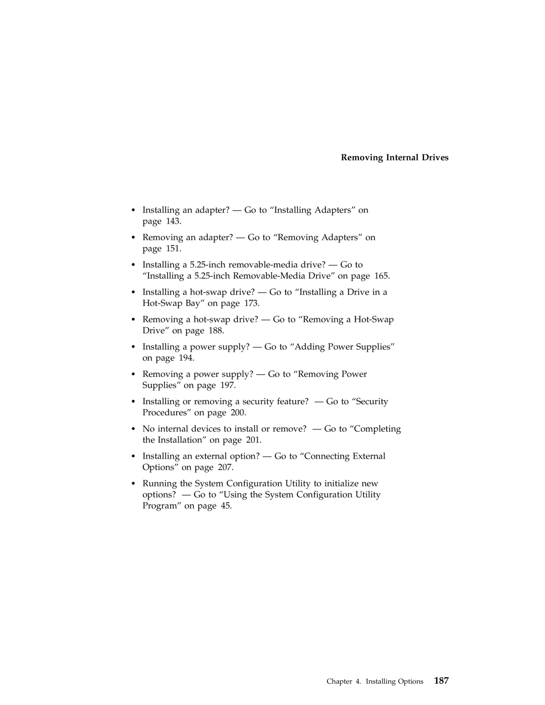 IBM 704 manual Removing Internal Drives 