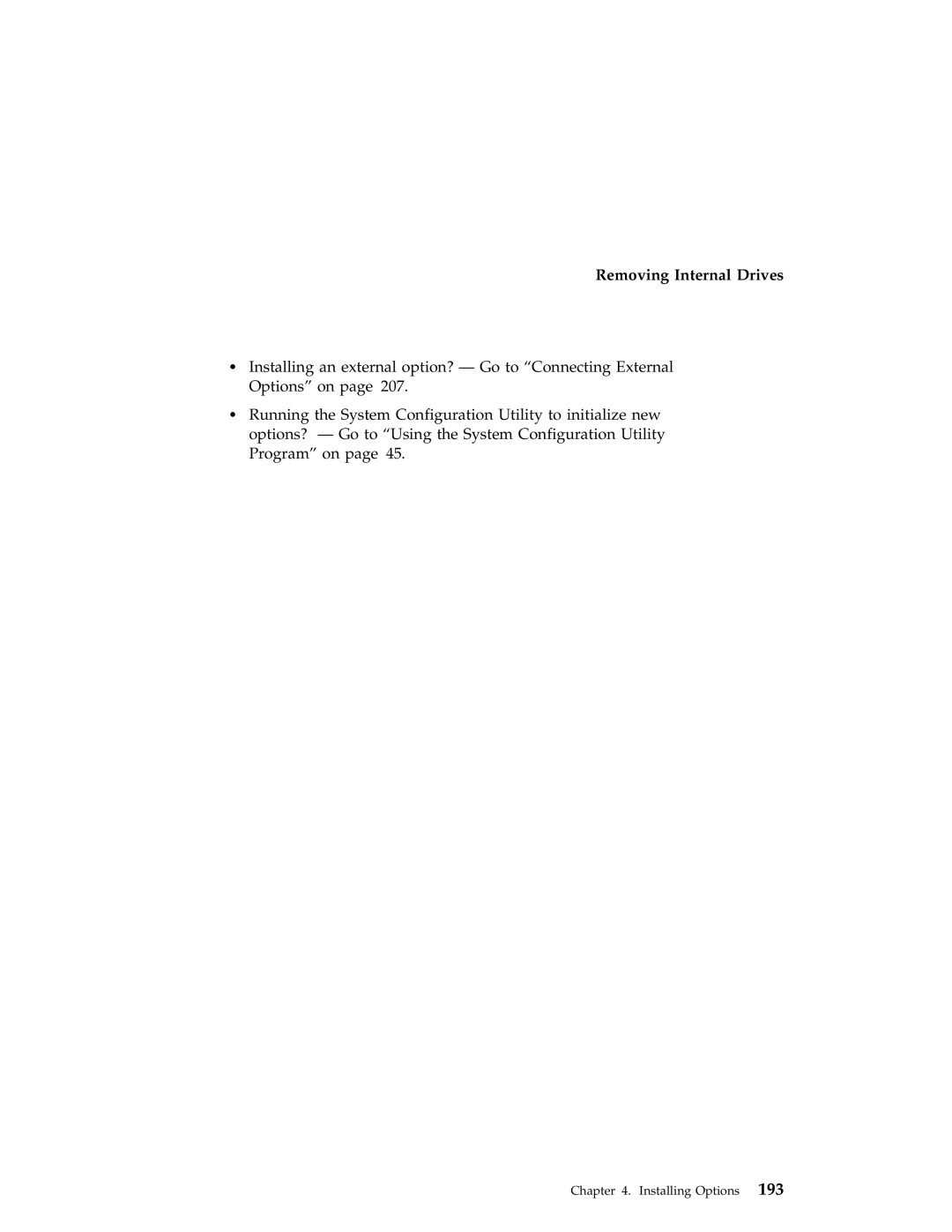 IBM 704 manual Removing Internal Drives 