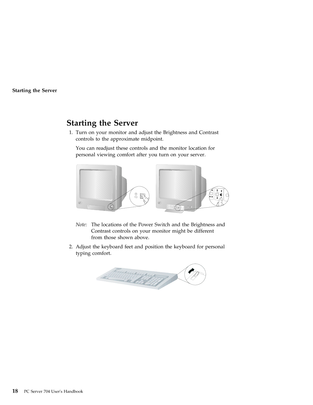 IBM 704 manual Starting the Server 