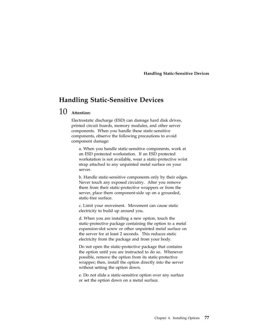 IBM 704 manual Handling Static-Sensitive Devices 