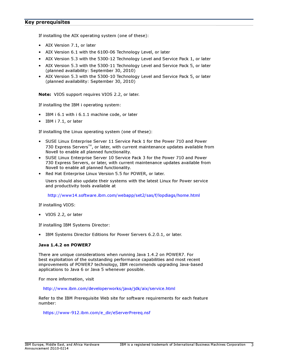 IBM 730, 710 manual Key prerequisites 